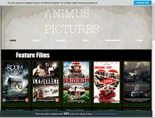 Tablet Screenshot of animuspictures.co.uk